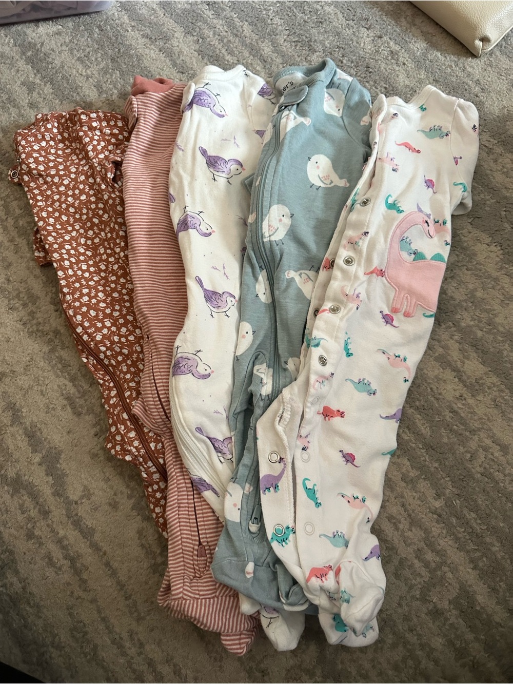 Carters 5 Pack Sleeper Bundle